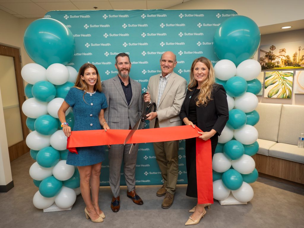 Ribbon cutting at the opening of the Hollister Care Center in Goleta, Calif.