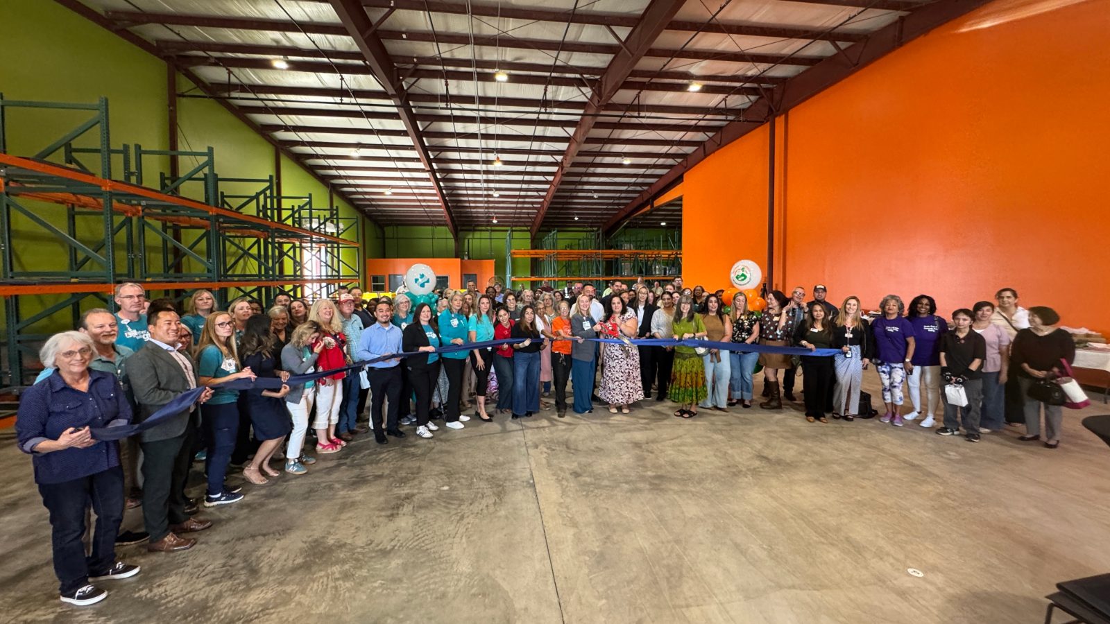 Celebrating the opening of Second Harvest of the Greater Central Valley in Manteca