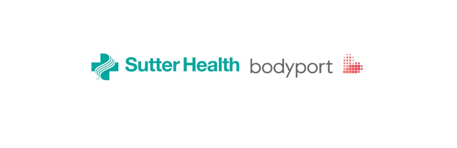 Sutter Health and Bodyport Logos of Sutter Health and Bodyport
